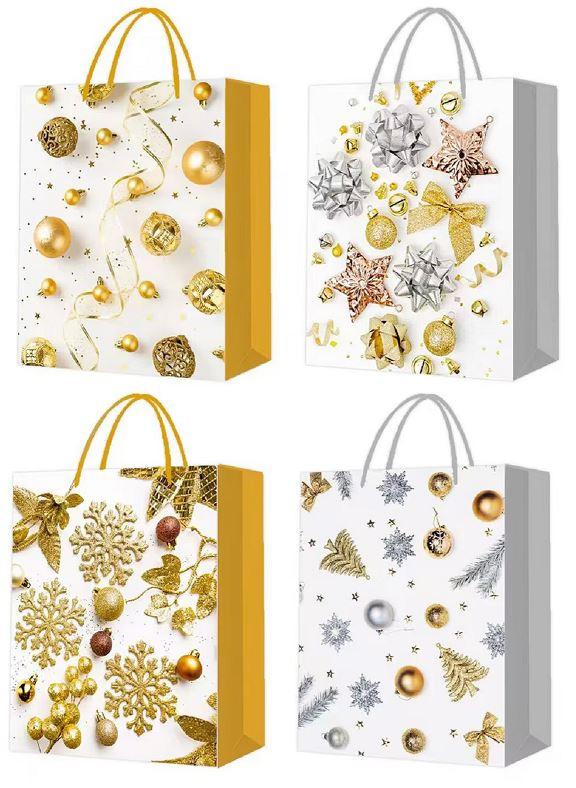 Geschenktasche Stars L - Multicolor, Basics, Papier (31/42/12cm)