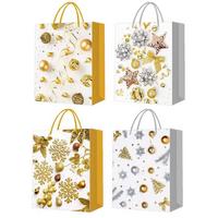 Geschenktasche Stars L - Multicolor, Basics, Papier (31/42/12cm)