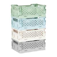 Aufbewahrungsbox Luis - Blau/Weiß, KONVENTIONELL, Kunststoff (15/10,3/6cm) - Homezone