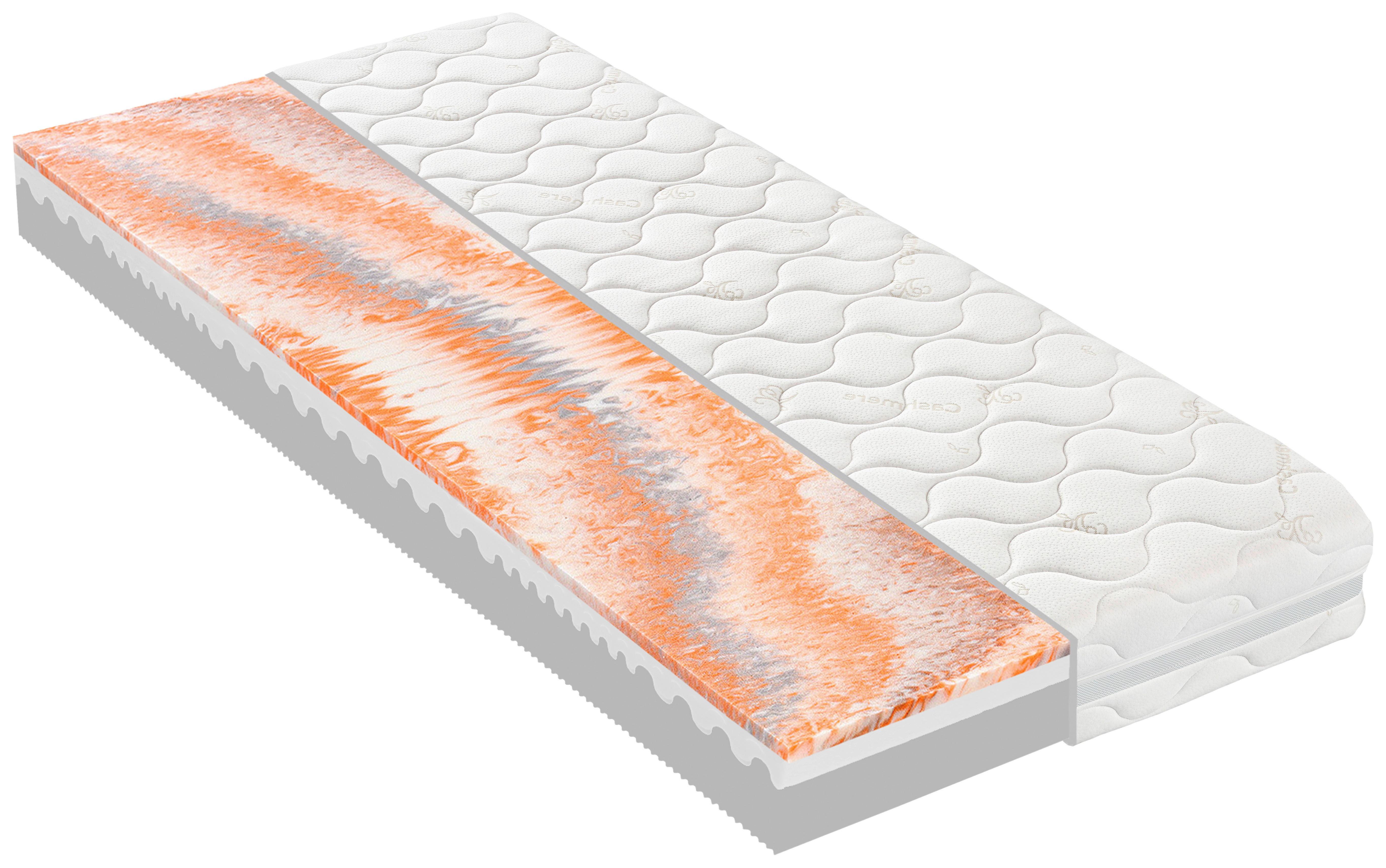Sendvičový matrac FELIX TIGER 90/200cm, H3/H4 - biela, textil (90/200cm)