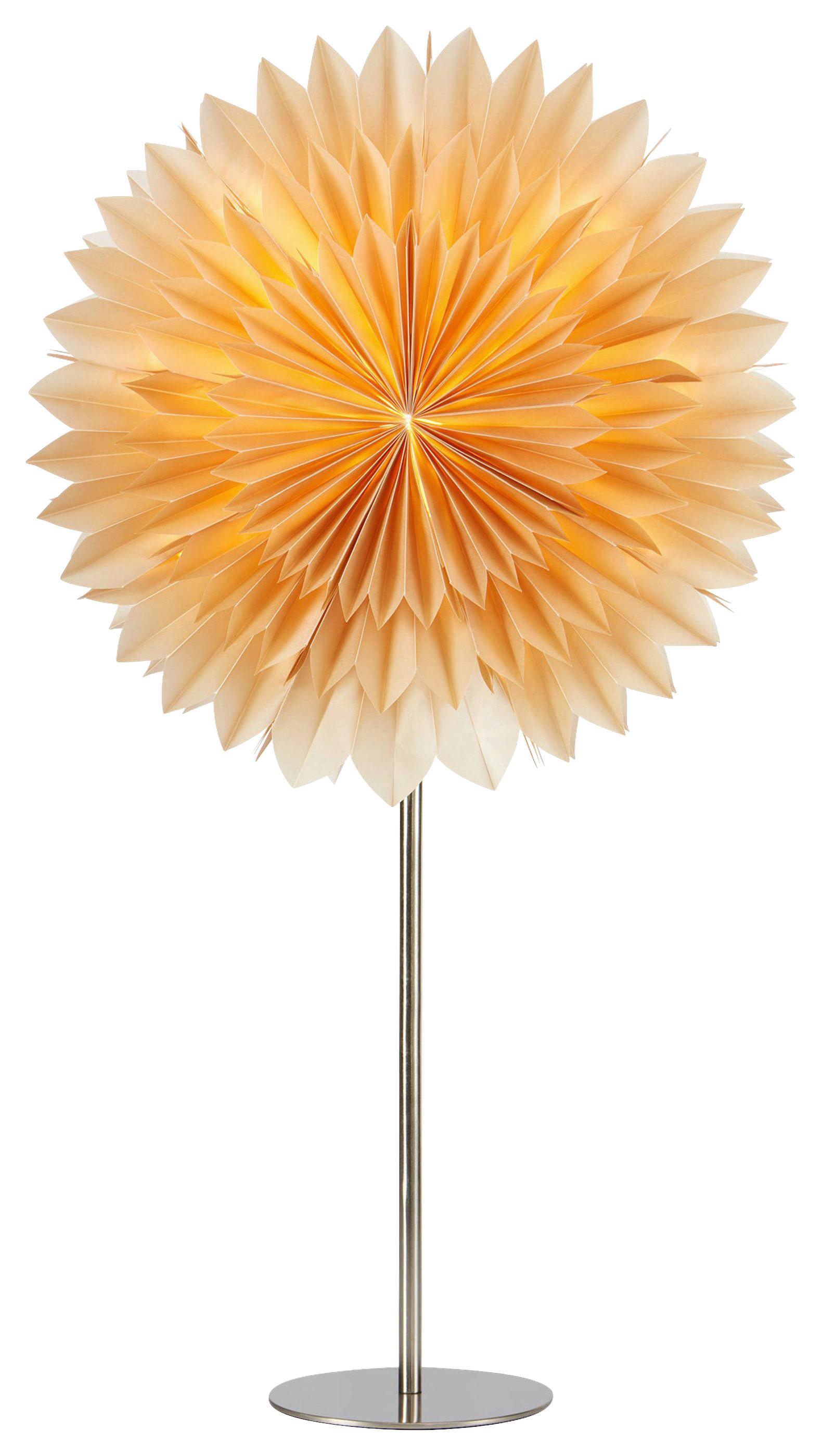 LED-Dekoleuchte Solina Table Star 35 - Bernsteinfarben, Basics, Papier (35/63/14cm) - Markslöjd
