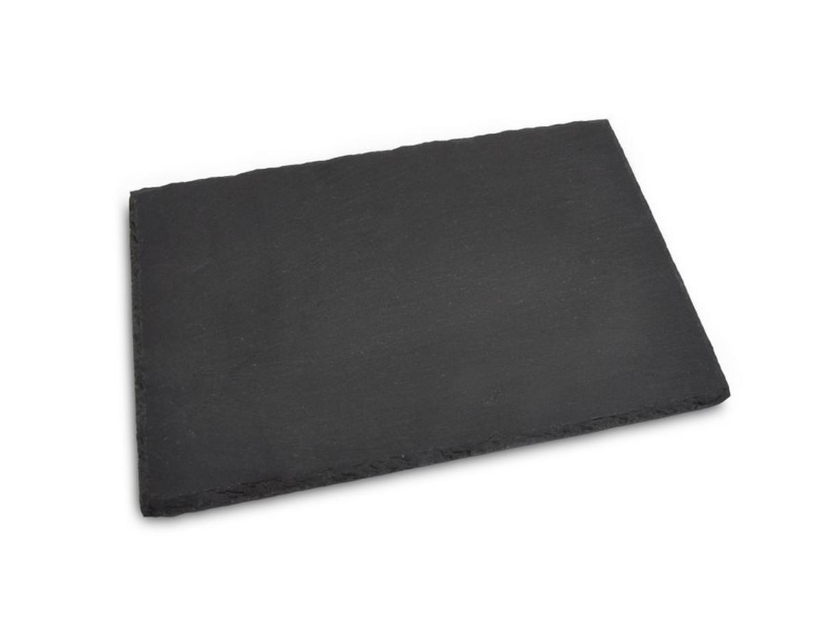 Servierplatte Bailey - Schwarz, Basics, Stein (30/40cm) - James Wood