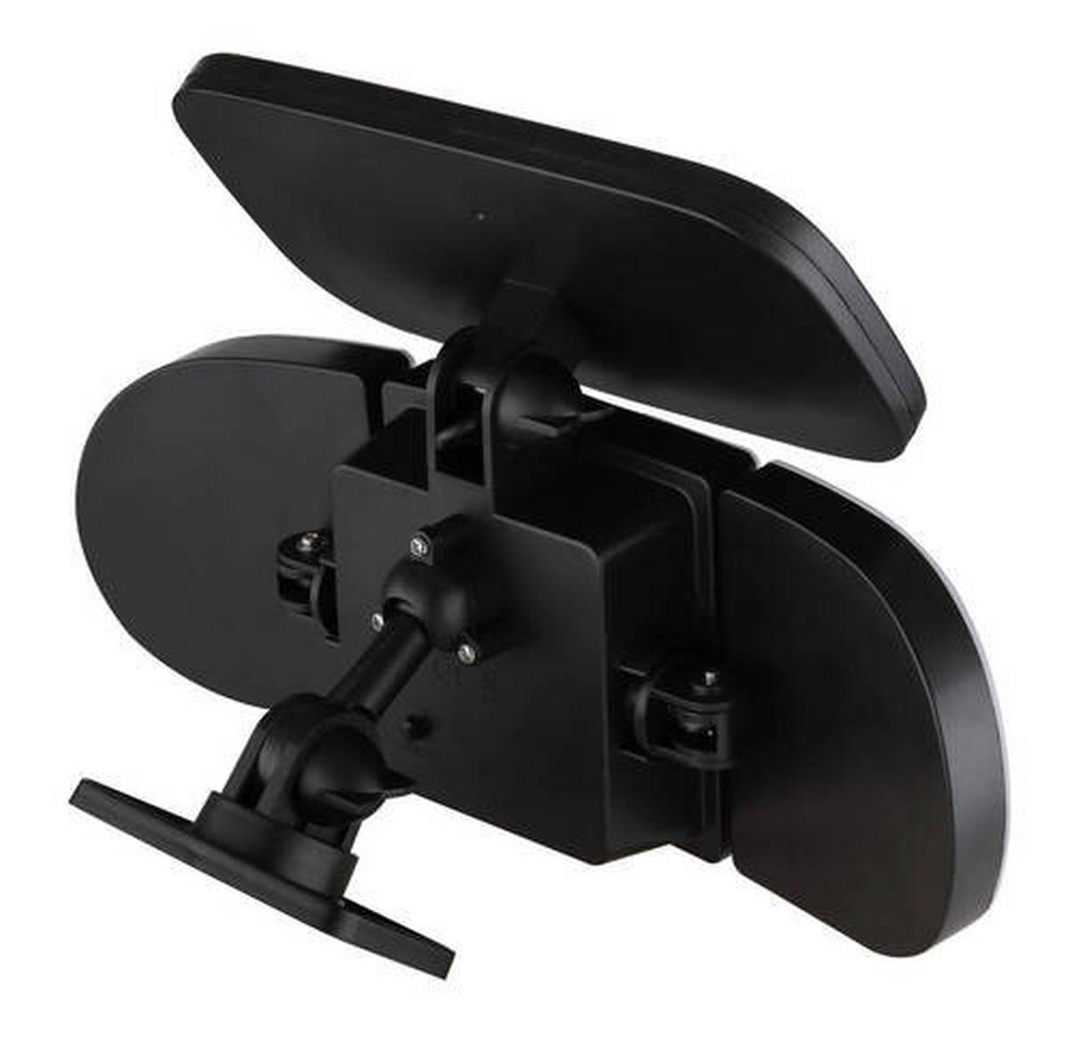 Solarleuchte 36498 - Opal/Schwarz, Basics, Kunststoff (27,9/14,8/15,3cm) - Globo