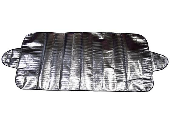 Scheibenabdeckung Aroso - Silberfarben, Textil (85/235cm) Scheibenabdeckung Aroso - Silberfarben, Textil (85/235cm)