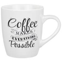 Kávésbögre Ilane - fekete/fehér, Modern, kerámia (7,5/8,8cm) - Luca Bessoni