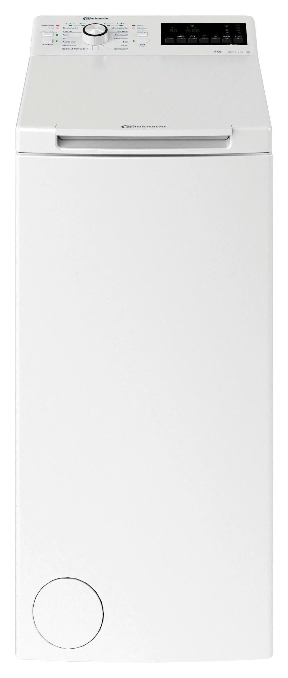 Waschmaschine Wmt Bk 126 B - Weiß, Trend, Kunststoff/Metall (40/90/60cm) - Bauknecht