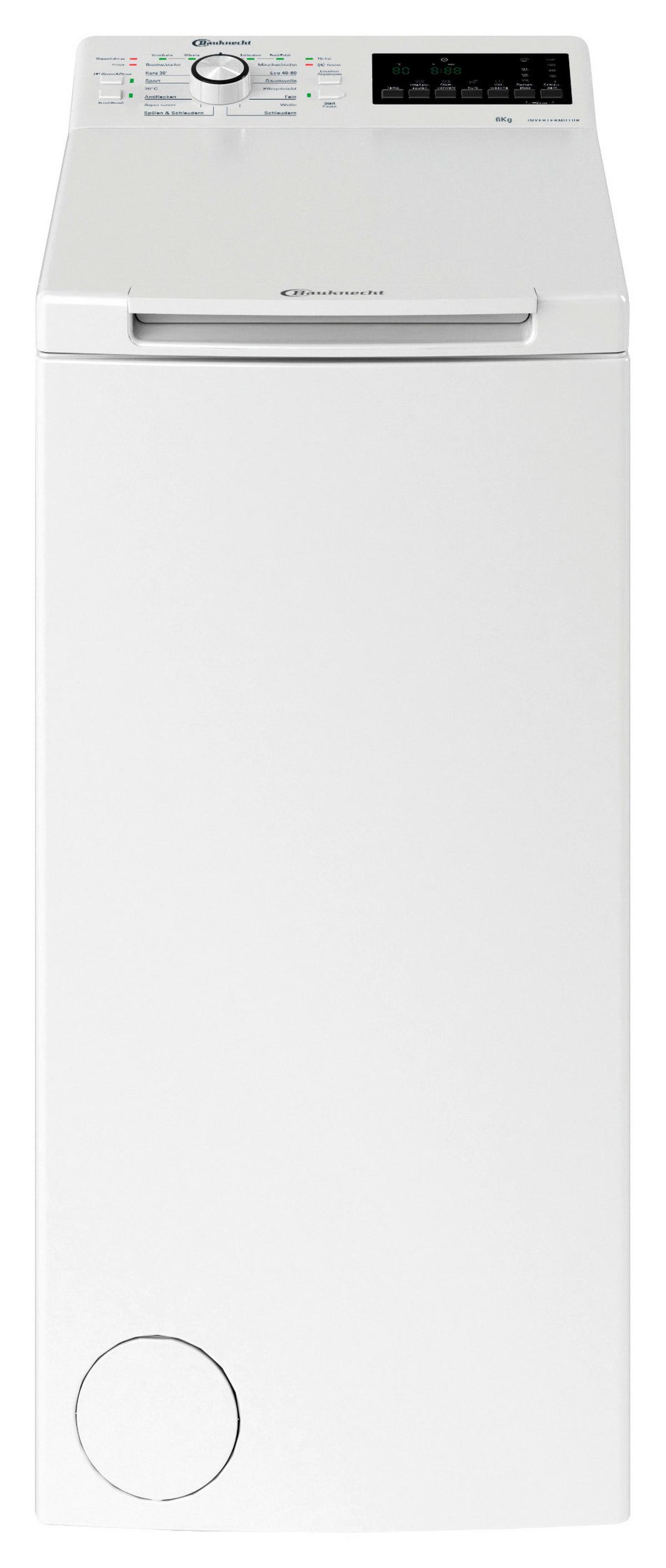 Waschmaschine Wmt Bk 126 B - Weiß, Trend, Kunststoff/Metall (40/90/60cm) - Bauknecht