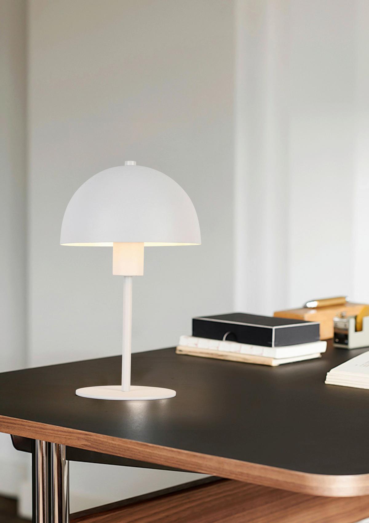 STOLNÁ LAMPA JERTZ - biela, Konventionell, kov/plast (18/30cm) - Mömax