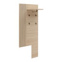 Vešiakový panel PISA dekor dub - barvy dubu, Moderní, kompozitní dřevo (70/175/30cm) - Mömax