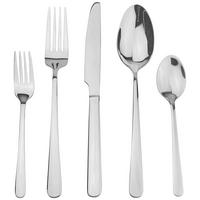 Sada příborů 60-dílná, pro 12 osob - barvy nerez oceli, Moderní, kov - Mömax