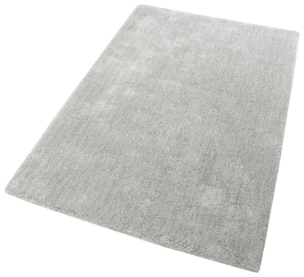 Hochflorteppich Relaxx - Hellgrau/Grau, KONVENTIONELL, Textil (130/190cm) - Esprit