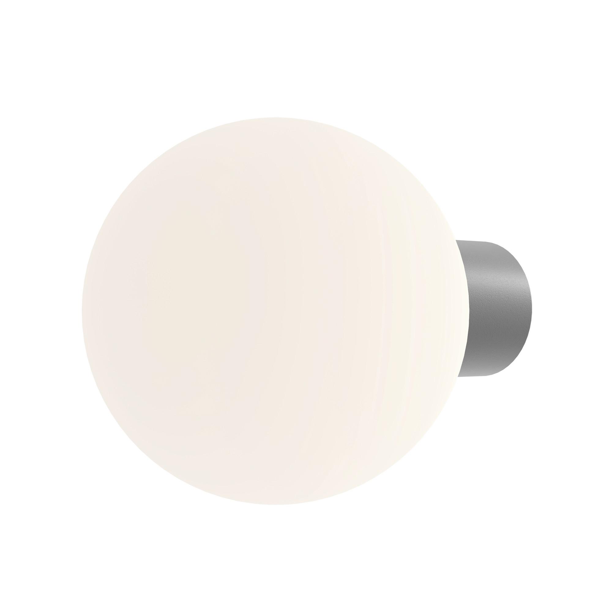 AUSSENWANDLEUCHTE BOLD - Grau, Trend, Glas/Metall (20/27cm) - MAYTONI