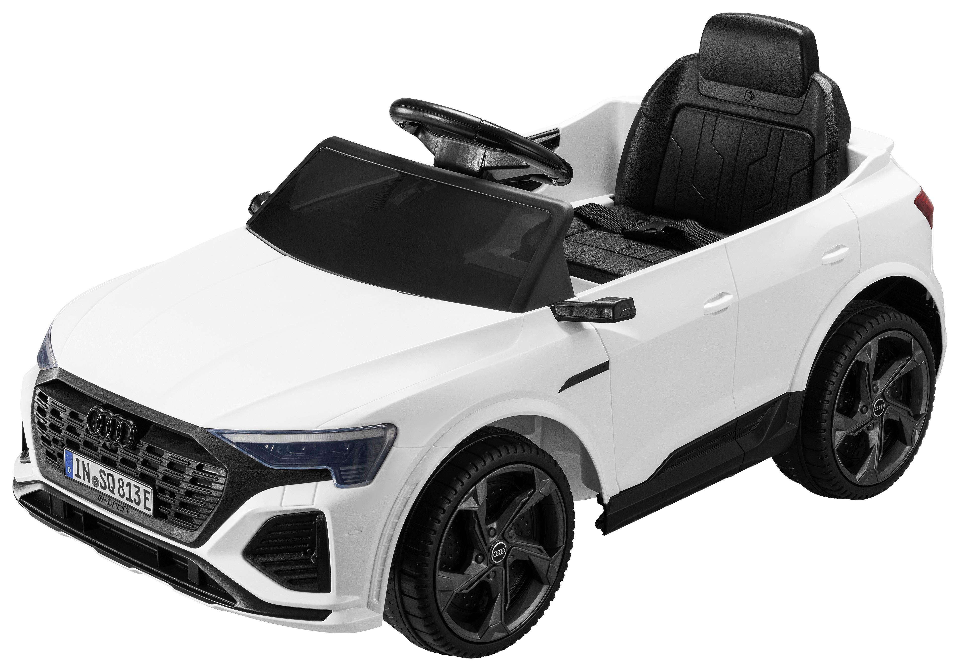 ELEKTRO-KINDERAUTO AUDI TTS - Weiß, Trend, Kunststoff/Metall (99/54/46cm) - BUNINO