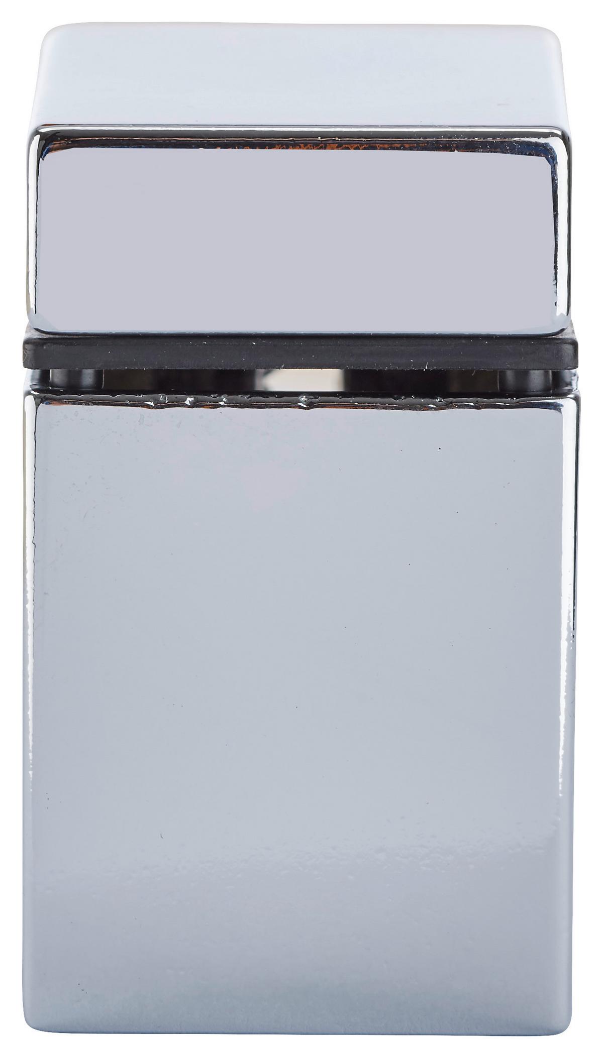 NÁSTENNÝ DRŽIAK BLOCK 4 CHROM -SB- - chrómová, kov (5,5/5-7,1/3,5cm) - Mömax