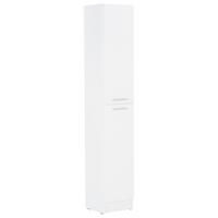 VYSOKÁ SKRINKA MX 175 - VERONA VR 11 - biela/chrómová, Konventionell, kompozitné drevo/plast (32,6/189/32,5cm)
