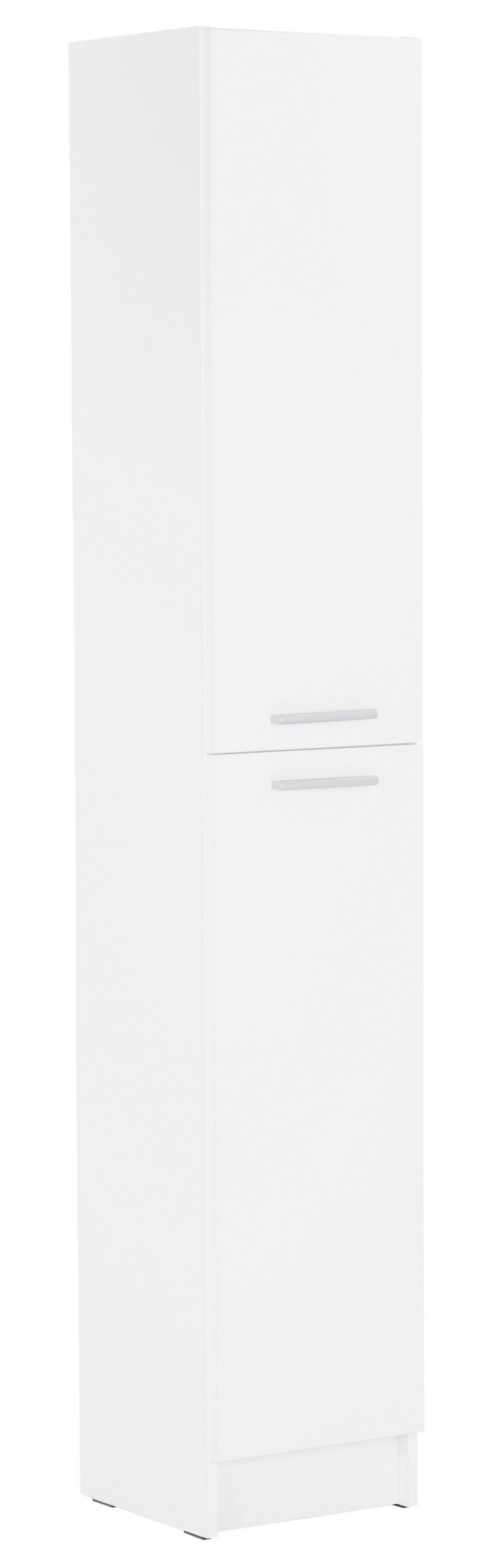 VYSOKÁ SKRINKA MX 175 - VERONA VR 11 - biela/chrómová, Konventionell, kompozitné drevo/plast (32,6/189/32,5cm)