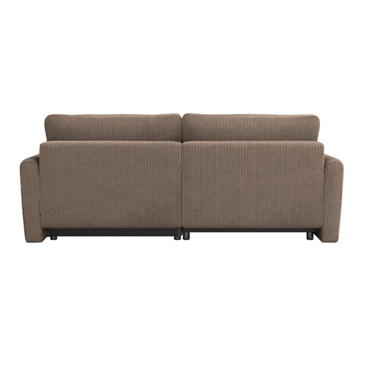Ecksofa Josh Braun S: 229x146 Cm - Braun, Trend, Textil (229/146cm)