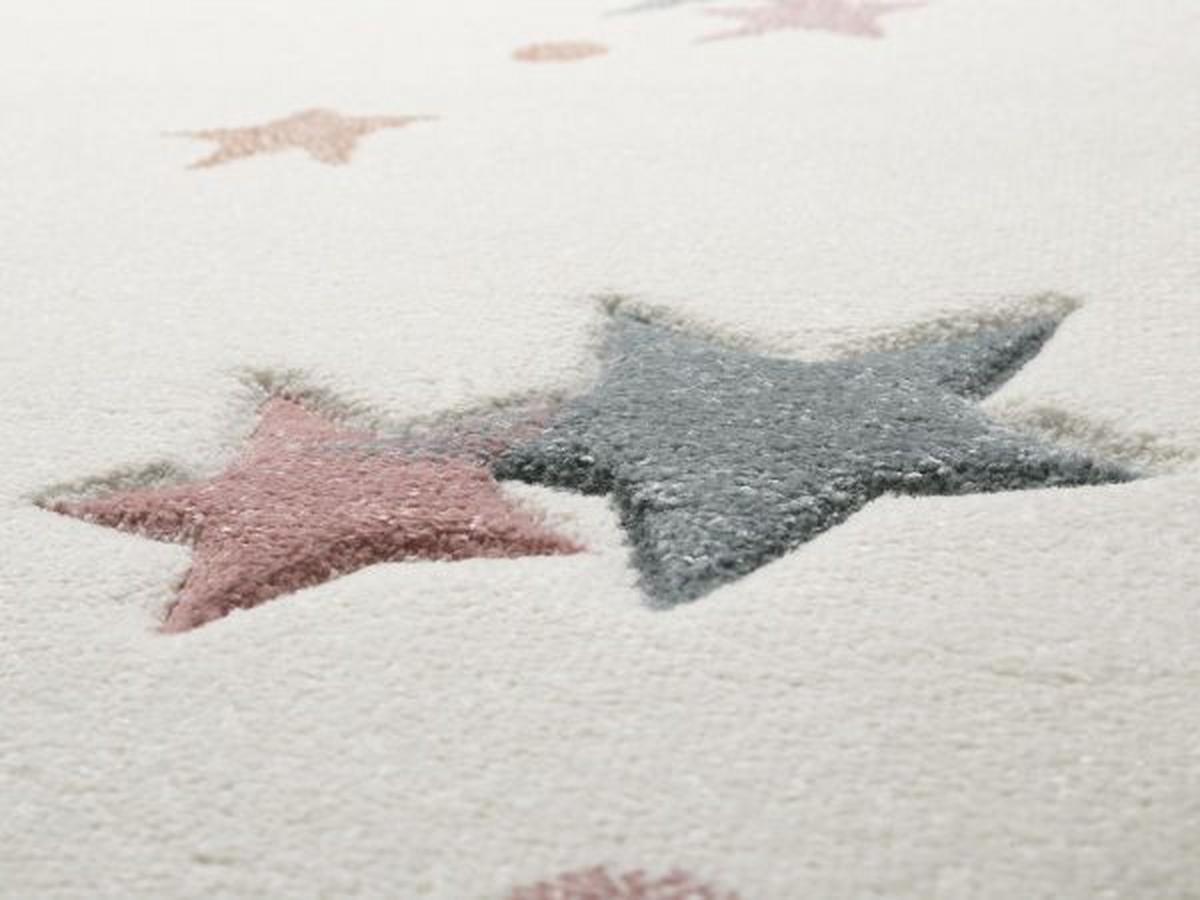 Kinderteppich Jonne - Hellrosa/Weiß, Trend, Textil (80/150cm) - Esprit