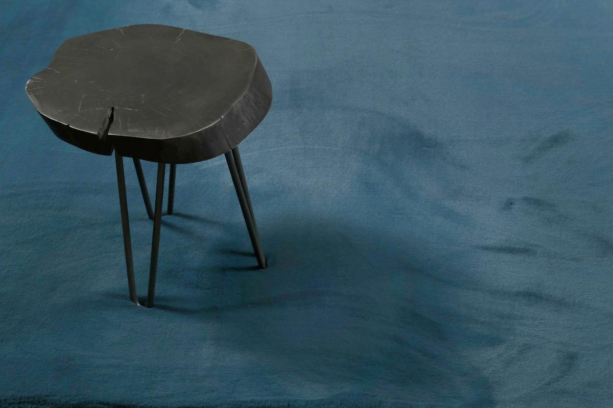 Hochflorteppich Petrol, BxL ca. 120x170 cm - Petrol, KONVENTIONELL, Textil (120/170cm) - Esprit