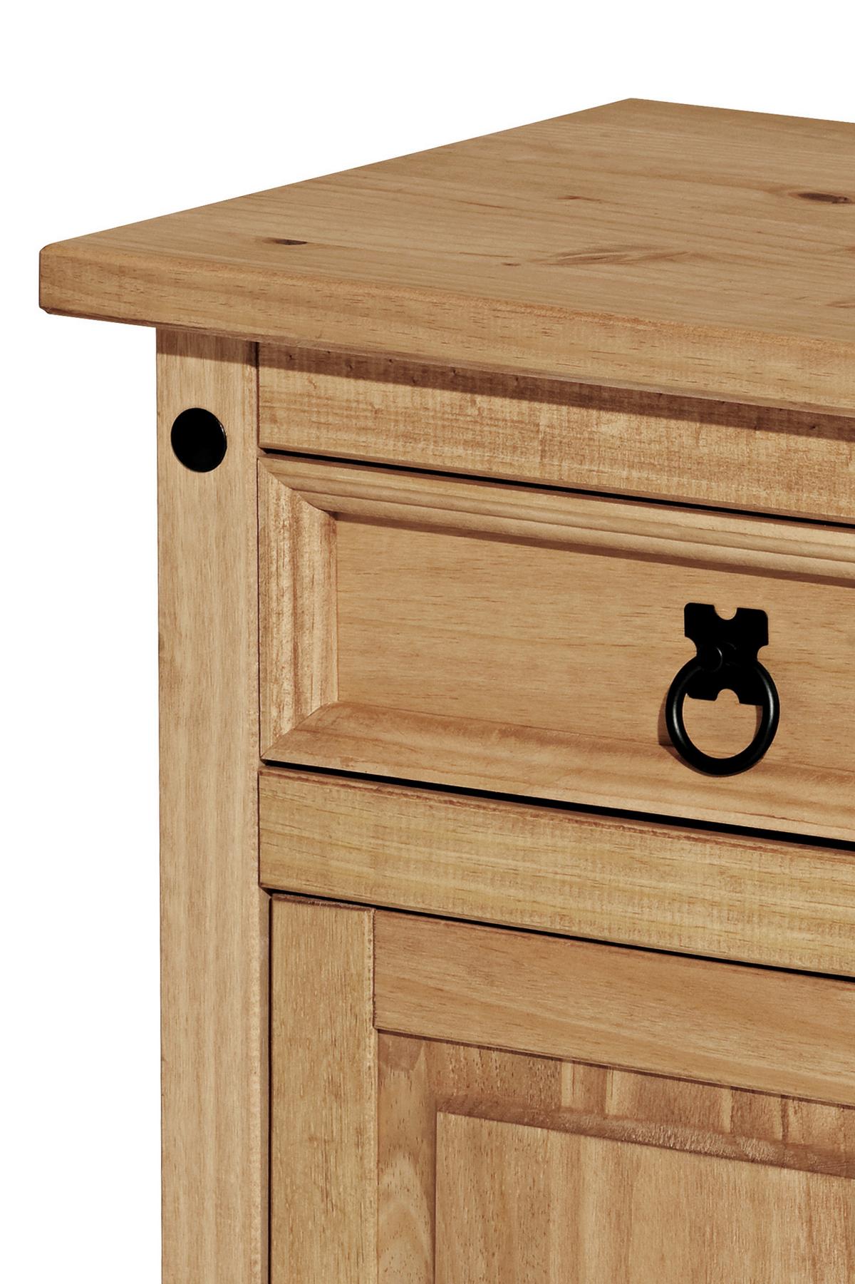 Nachtkästchen Honig B: 53 Cm - Honig, Natur, Holz (53/67/38cm) - Livetastic