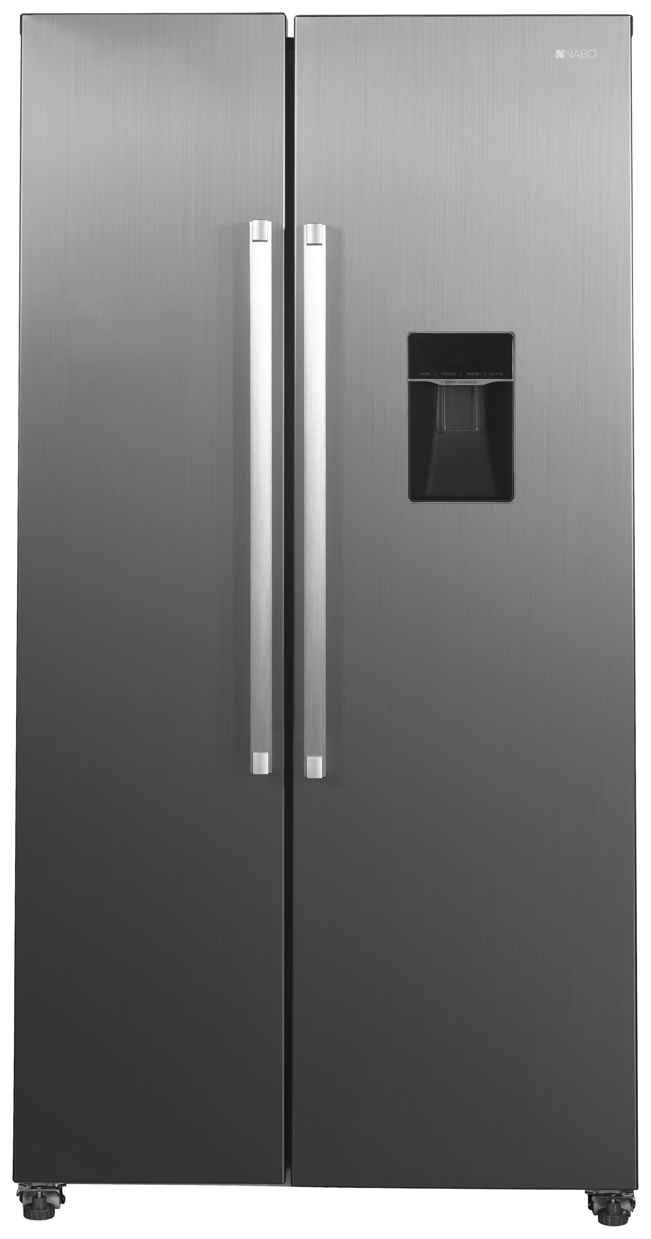 Side-By-Side Nabo Sbs 2000 - Silberfarben, Basics, Glas/Kunststoff (91/177/67cm)