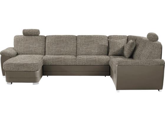 Wohnlandschaft in U-Form Sava 153x329x212 cm - Hellbraun/Schlammfarben, MODERN, Karton/Holz (153/329/212cm) Wohnlandschaft in U-Form Sava 153x329x212 cm - Hellbraun/Schlammfarben, MODERN, Karton/Holz (153/329/212cm)