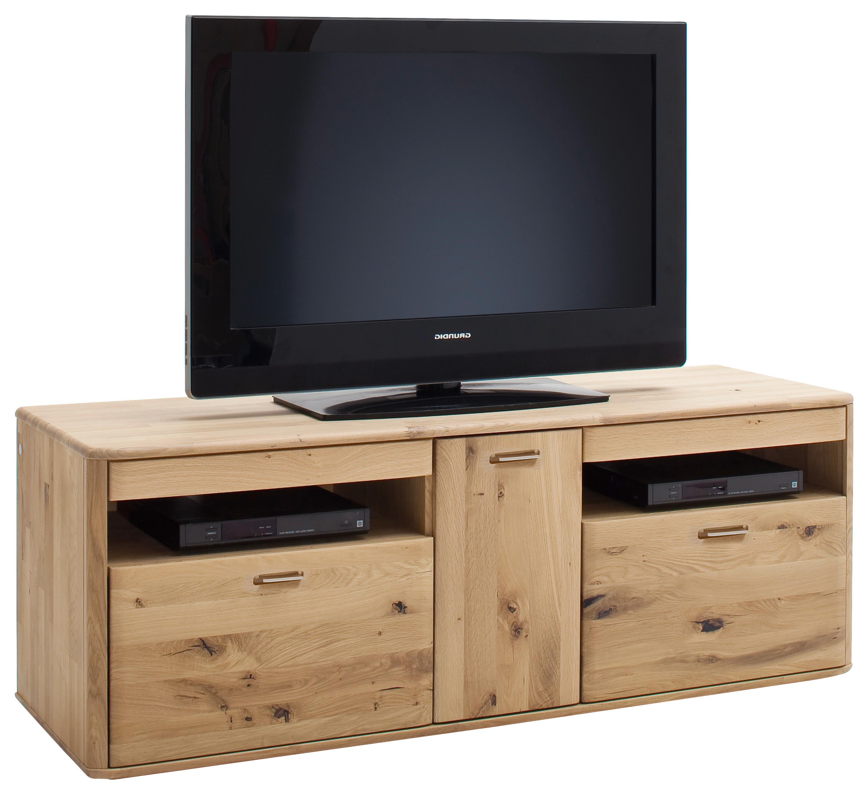 TV-Element Ravello B: 156 cm Eiche Dekor - Eichefarben, Design, Holz (156/58/50cm) - Livetastic