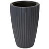 Obal na kvetináč MIRA 30 - antracitová, Konventionell, plast (29,0/48,0cm) - Mömax