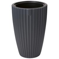 Obal na kvetináč MIRA 30 - antracitová, Konventionell, plast (29,0/48,0cm) - Mömax
