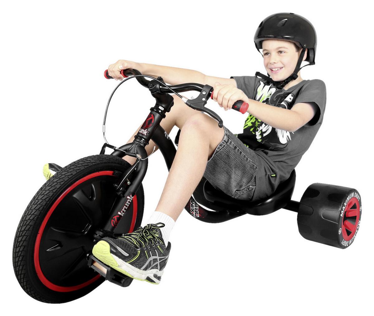 Kinderfahrrad 16 Zoll Madd Gear Drifter - Rot/Schwarz, Basics, Kunststoff/Metall (106/61/71cm)