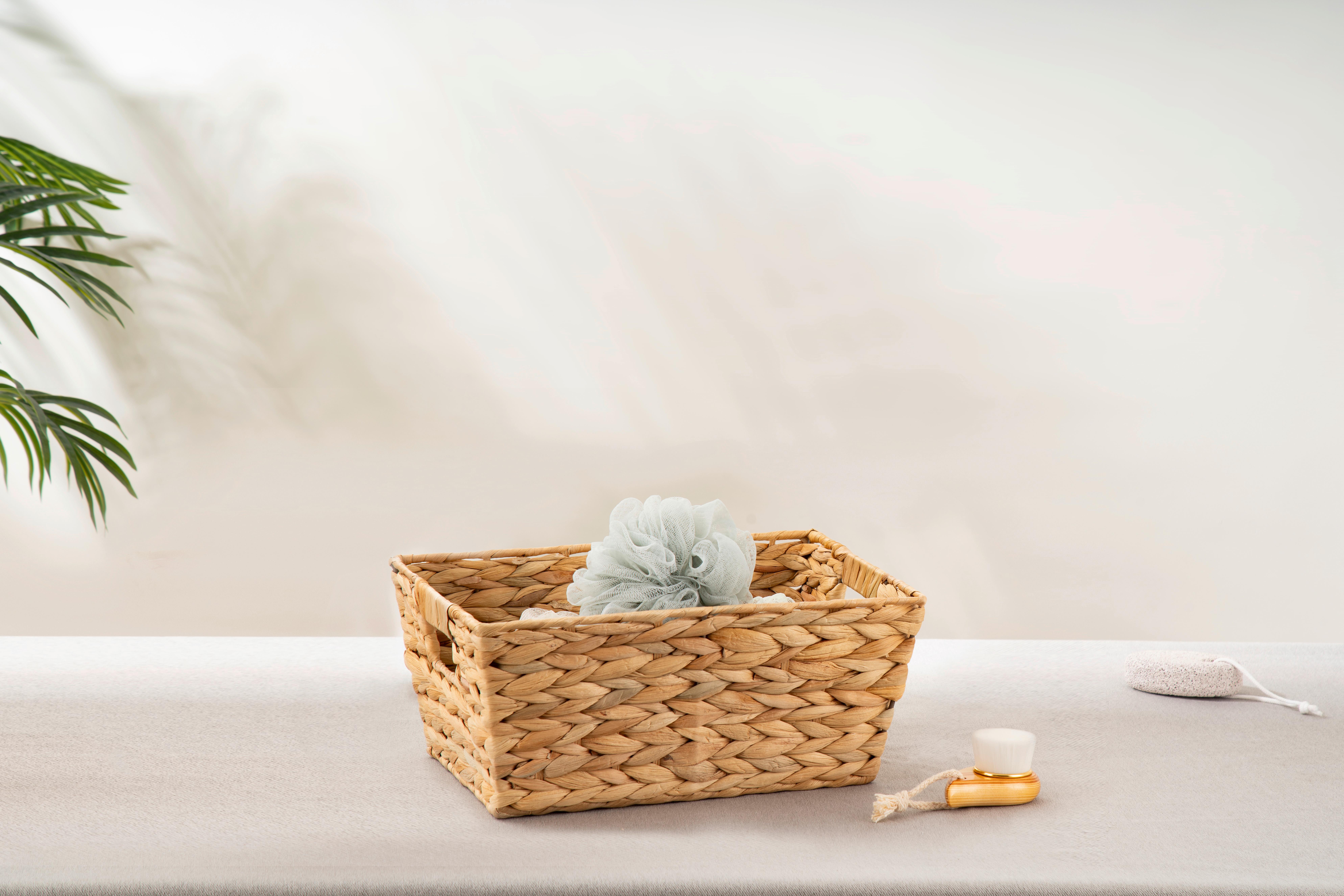 Aufbewahrungsbox Naturfarben B: 25 cm - Naturfarben, Basics, Holz (33/25/15cm) - Echtwerk
