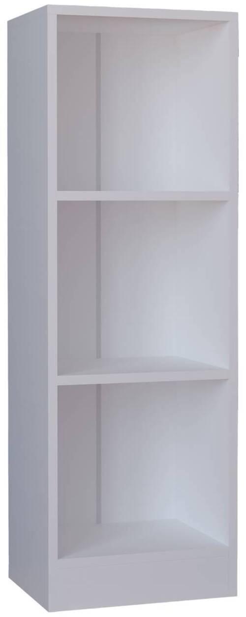 Regal mit Einlegeböden Dilos 38 cm Weiß - Weiß, MODERN, Holzwerkstoff (38/114/30cm) - MID.YOU