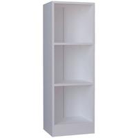 Regál Dilos š: 38 cm, biely - biela, Modern, kompozitné drevo (38/114/30cm) - MID.YOU