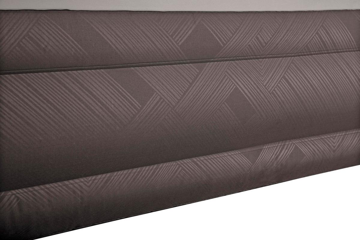 Luftbett Matheo 203x152x36 Cm Bis 350kg, Inkl. Pumpe - Braun/Grau, KONVENTIONELL, Kunststoff/Metall (203/152/36cm) - Bestway