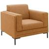 Sessel Looks Vii - Messingfarben/Silberfarben, Design, Textil (97/82/90cm) - LOOKS by W.Joop