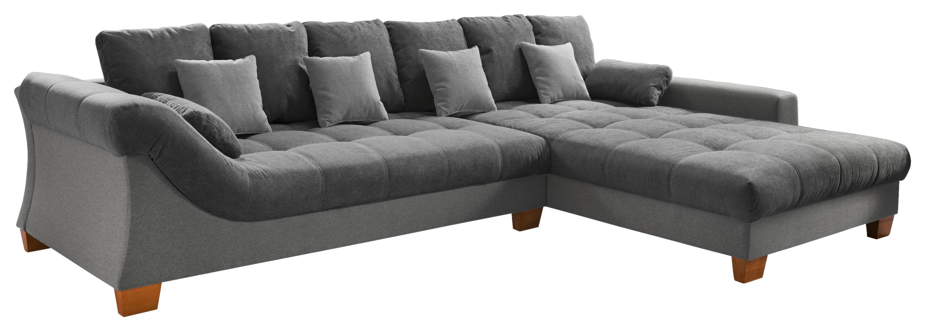 Wohnlandschaft mit Ottomane rechts