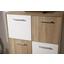 Highboard Egadi B: 77 cm Weiß - Weiß/Sonoma Eiche, Basics, Holzwerkstoff (77/115/30cm) - Livetastic Highboard Egadi B: 77 cm Weiß - Weiß/Sonoma Eiche, Basics, Holzwerkstoff (77/115/30cm) - Livetastic