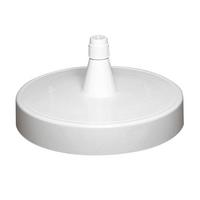 Sonnenschirmständer Kunststoff DM: 85 cm Easy Sun - Weiß, KONVENTIONELL, Kunststoff (85cm) - Ambia Garden