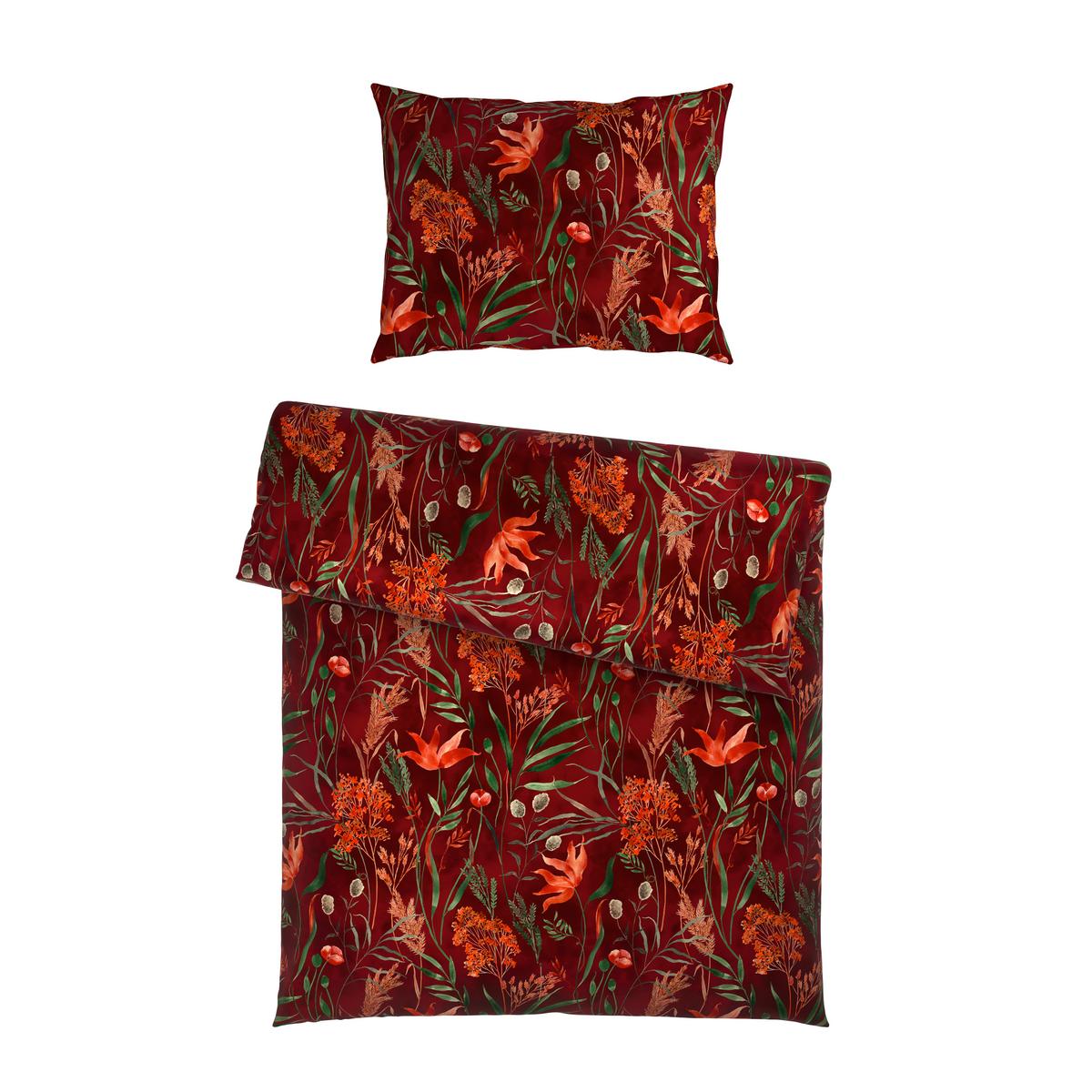 POVLEČENÍ NORA - červená, Moderní, textil (140/200cm) - Mömax