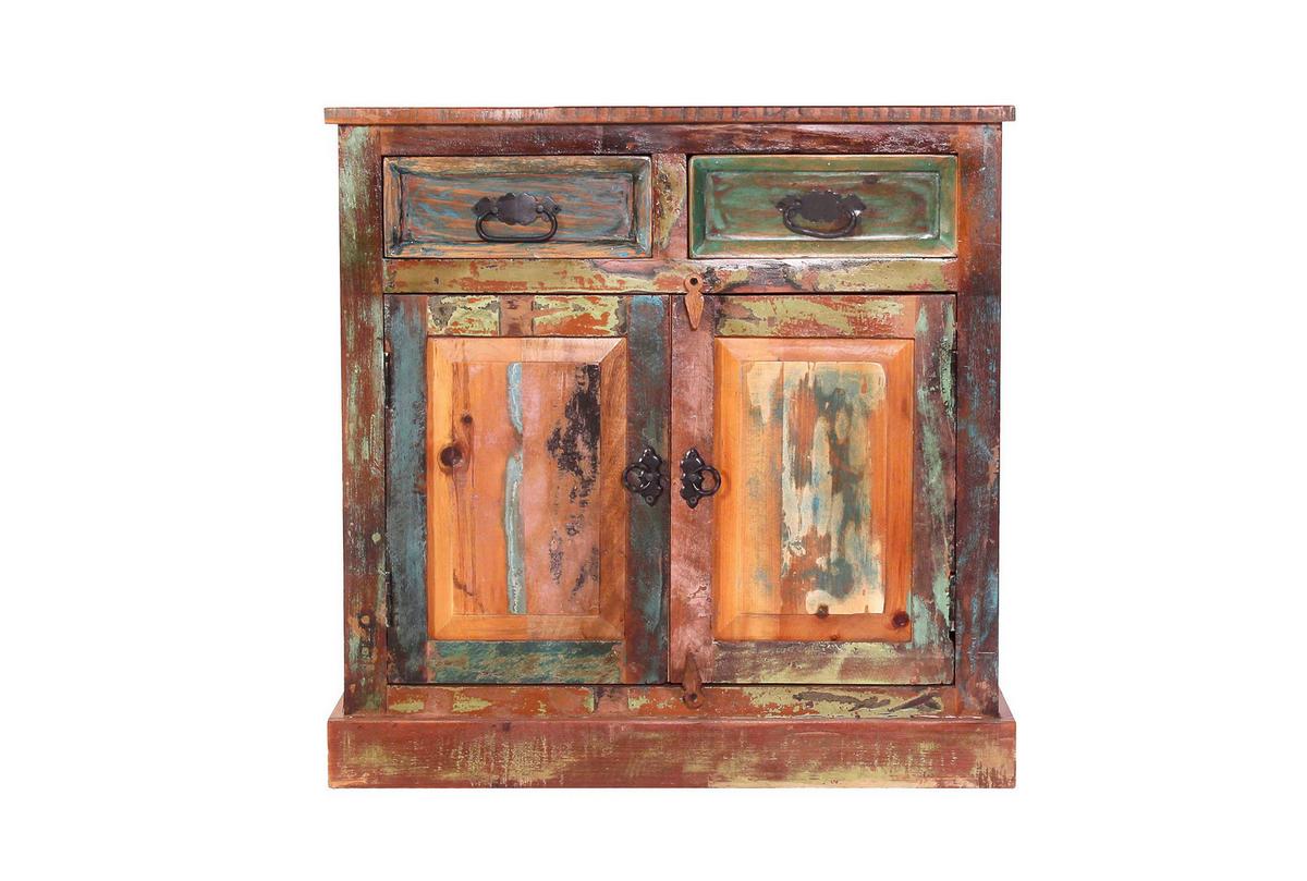 KOMMODE Multicolor B: 80cm - Multicolor, Design, Holz (80/40/80cm) - MID.YOU