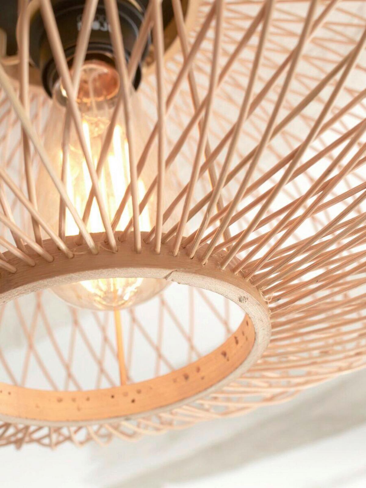 Deckenleuchte Cango/c/4020/n - Naturfarben, Trend (40/20cm) - Good & Mojo