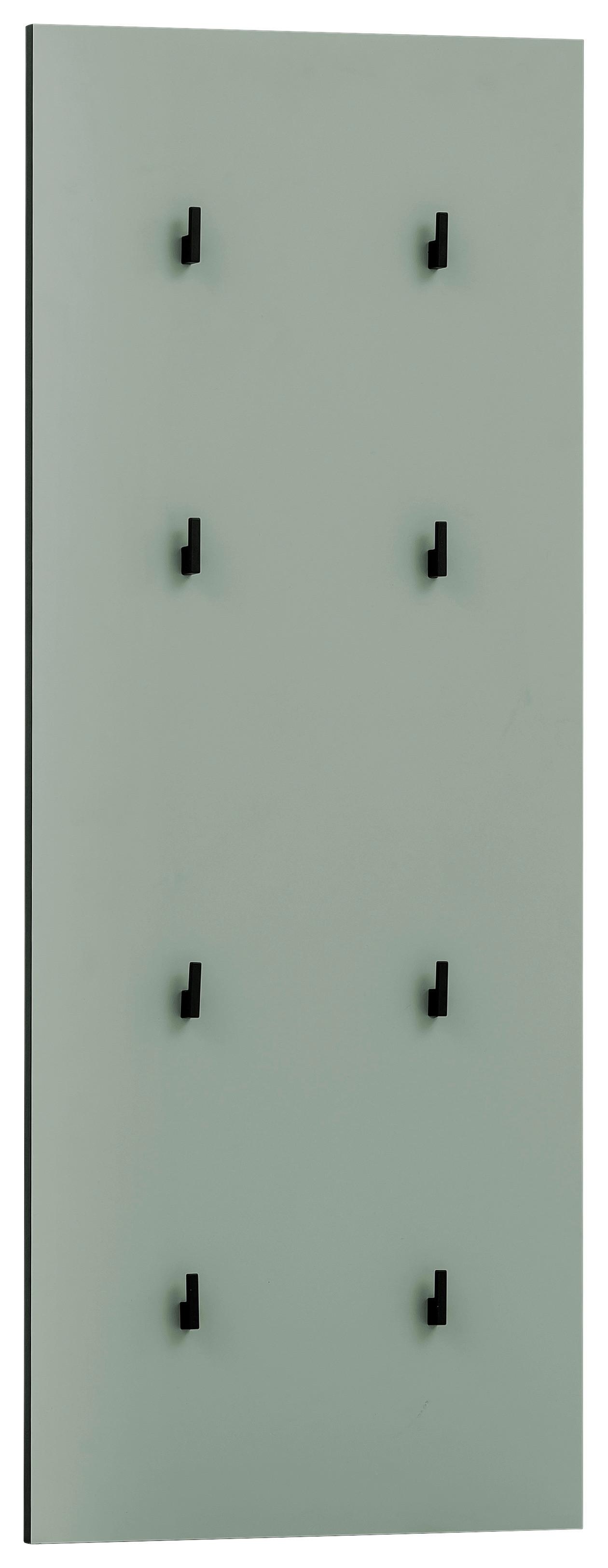 VEŠIAKOVÝ PANEL ALEXA - zelená, Design, kompozitné drevo (49/109/2,6cm) - MID.YOU