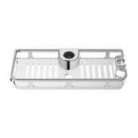 Duschkorb Liberta Chrom 25490100 - Chromfarben, MODERN, Kunststoff (28,5/4/11,5cm) - Wenko