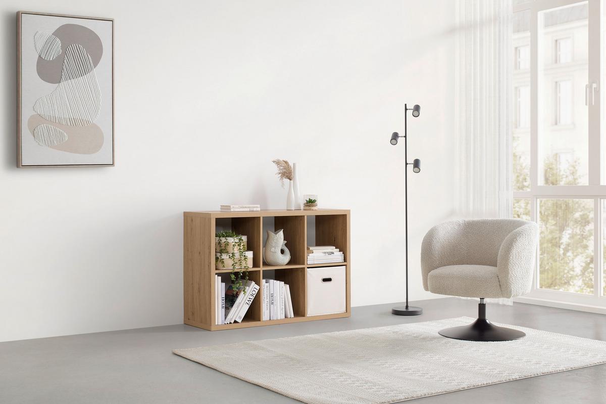 DELIACA STENA STYLE FLEX - dub artisan, Konventionell, kompozitné drevo (108/74/39cm) - Mömax
