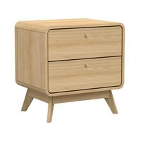 Nachttisch Cassie, Eichefarben B: 51 cm - Eichefarben, Design, Holzwerkstoff (51/53/39cm) - MID.YOU