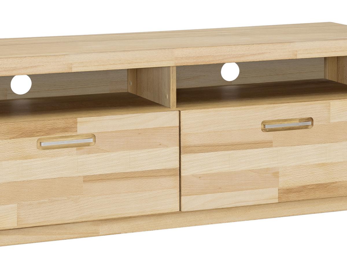 Tv-element Buchefarben, B: 155 Cm - Buchefarben, Design, Holz (155/58/50cm) - MID.YOU