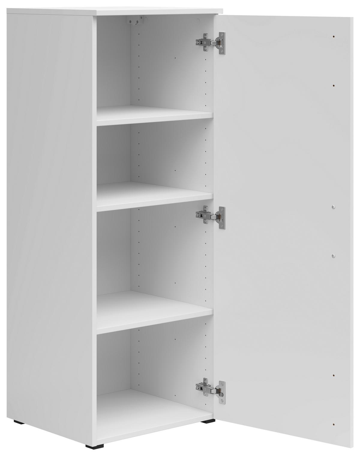 Komoda MULTISTAURAUM š: 45cm - čierna/biela, Modern, kompozitné drevo/plast (45/115/40cm)