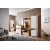 Tükör Kashmir New - tölgyfa színű, Modern (84/94/4cm) - James Wood