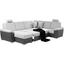 Wohnlandschaft in U-Form Sava 153x329x212 cm - Dunkelgrau/Silberfarben, MODERN, Karton/Holz (153/329/212cm) Wohnlandschaft in U-Form Sava 153x329x212 cm - Dunkelgrau/Silberfarben, MODERN, Karton/Holz (153/329/212cm)