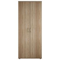 Kleiderschrank Olli Ii Sonoma Eiche Dekor, B: 80 Cm - Sonoma Eiche, KONVENTIONELL, Holzwerkstoff (80/196/54cm)